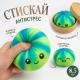 Сквиш игрушка-антистресс пельмень с соплями в пароварке 8.5см булочка Бао с мордочкой игрушка жмякалка
