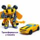Робот-трансформер Бамблбі 25 см Bumblebee автобот, дитяча іграшка трансформер машинка Chevrolet Camaro