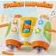 Інтерактивний розвиваючий Бінокль знань WToys українською мовою з підсвічуванням та пальчиковою грою, форми та цифри