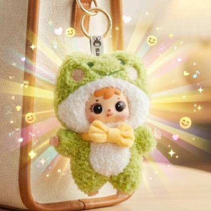 Коллекционная мягкая игрушка-сюрприз в слепой коробке Pop Toy Samuel Пушистая команда серия Puffy Animal Crew
