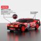 Радіокерований маслкар Red Rally Dodge Challenger 1:24 4WD червоний дрифтовий суперкар на акумуляторі з підсвічуванням та USB