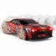 Радіокерований маслкар Red Rally Dodge Challenger 1:24 4WD червоний дрифтовий суперкар на акумуляторі з підсвічуванням та USB