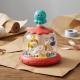 Интерактивная юла-карусель YG Toys с автоматическим вращением 18,5 см развивающая игрушка с фигурками, светом и звуком
