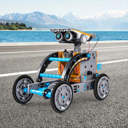 Конструктор робот на солнечной батарее 29 в 1 Solar Robot Kit Научный обучающий STEM набор