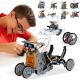 Конструктор робот на солнечной батарее 29 в 1 Solar Robot Kit Научный обучающий STEM набор