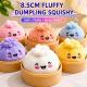 Плюшевый сквиш Пельмень 8,5 см в коробочке, мягкий пельмешка, Dumpling антистресс в боксе