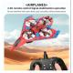 Детский радиоуправляемый самолет-дрон Spiderman 21 см с LED-подсветкой и трюками 360° квадрокоптер Человек-паук красный