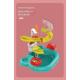 Интерактивный водный трек Tiny Pool игрушечная водная горка с магнитной рыбалкой и циркуляционным краном 32 см