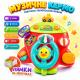 Музична ракета з кермом WToys на липучках з підсвічуванням та тріщаткою, казки та пісні українською мовою