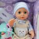 Интерактивный пупс малыш Yala Baby с набором аксессуаров 25см пьет, закрывает глазки и писает