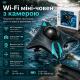 Мини-катер с подподводной Wi-Fi FPV-камерой i-Spy Toys RAYS управляемый со смартфона, радиоуправляемая лодка шпион