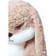 Плюшевый сердитый кролик 30 см мягкая игрушка-обнимашка злой заяц Angry Rabbit с длинными ушами