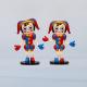Набор фигурок Удивительный цифровой цирк 8 персонажей мультфильма The Amazing Digital Circus 10 см герои УЦЦ TADC