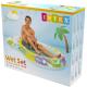 Надувной матрас-шезлонг Intex Tropical Oasis Lounger 206х122 см с подушкой и подстаканником для плавания