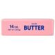 Сливочное масло сквиш розовое с ароматом булочки 13см Butter игрушка-антистресс кусок сливочного масла, баттер-сквиш