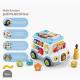 Музыкальный бизибас WToys каталка-бизиборд с украинским озвучиванием 25 см с подсветкой, сортером и шестернями