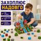 Магнитный конструктор Pixel World 200 деталей в коробке 21 см кубики 2 см в стиле пиксельного мира для детей от 3 лет