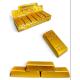 Сквиш Золотой слиток 13 см ароматизированная мягкая игрушка антистресс Squishy Gold с медленным восстановлением формы