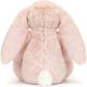 Плюшевый зайчик с цветочными ушками Jellycat 30 см мягкая игрушка кролик с длинными ушами пудровый JC Bonnie Rabbit