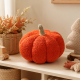 Плюшевая тыква 20 см мягкая игрушка тыква для декора на Хеллоуин Halloween Pumpkin игрушечная тыковка оранжевая