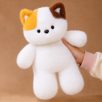 Бегающая игрушка кот 40 см мягкая игрушка котик с имитацией бега, плюшевый котенок с подвижными лапками
