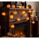 Гирлянда из тыкв на Хеллоуин LED 10 фонариков 1.5 м гирлянда Тыквы Halloween на батарейках, декор на Хэллоуин для дома