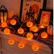 Гирлянда из тыкв на Хеллоуин LED 10 фонариков 1.5 м гирлянда Тыквы Halloween на батарейках, декор на Хэллоуин для дома