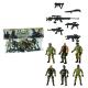 Солдатики Star Toys набор 12 фигурок с оружием игровой военный набор