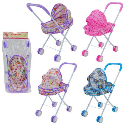 Коляска для кукол Star Toys зимняя, металлический каркас 9309L