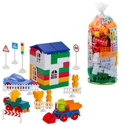 Конструктор Colorplast Лідер №4 150 деталей 1-053
