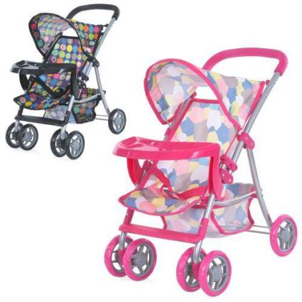 Коляска для кукол Star Toys прогулочная, козырек 9304BWT/025