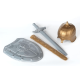 Рыцарский набор для мальчиков ToysPlast "Гладиатор" игровой меч 57см, щит, шлем