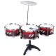 Барабанна установка дитяча Kingmeda Jazz Drum Rock Star стійка 2 ударні палички