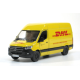 Мікроавтобус Kinsmart Mercedes-Benz Sprinter пошта DHL металева/інерція 1:48