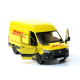Мікроавтобус Kinsmart Mercedes-Benz Sprinter пошта DHL металева/інерція 1:48