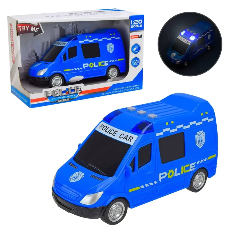 Машинка Star Toys Поліція 1:20 світло, звук 661-015E