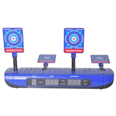 Тренажер для стрельбы ToyCloud Shooting Digital Target 33см тир интерактивный, табло со счетом, свет-звук