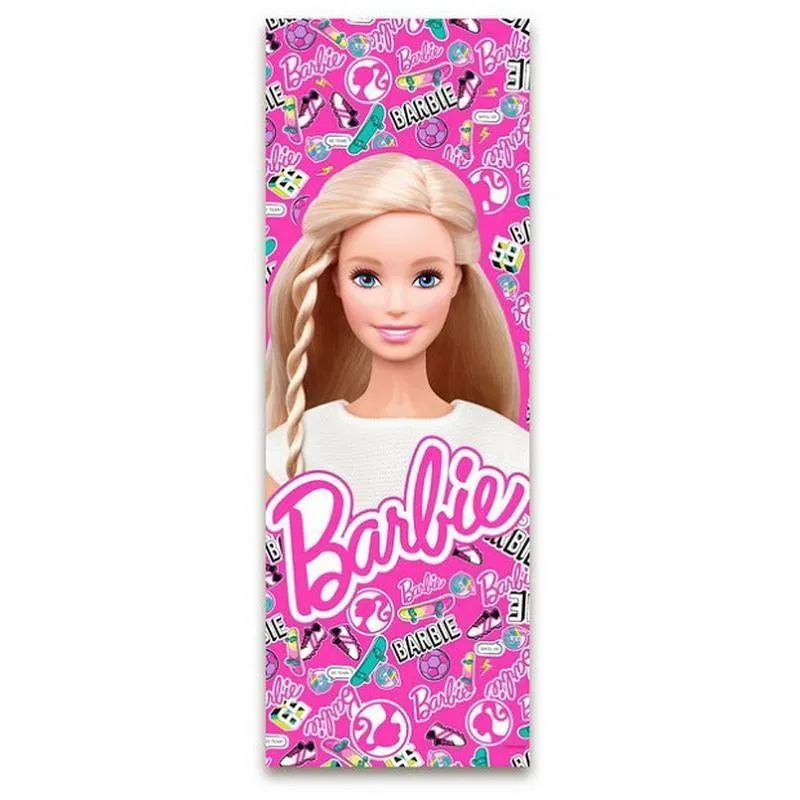 Йогамат для девочек Mattel Barbie 61х173х0.6см | коврик для фитнеса и йоги