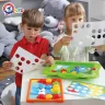 Мозаика "Технок" 26 фишек, 10 трафаретов 6269