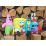 М'які іграшки ToyCloud Спанч Боб 4 персонажі 00692-21322-1
