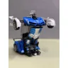 Спорткар-трансформер на пульте ToyCloud 19см Полиция 1:18 звук и подсветка