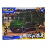 Конструктор IBlock Армия КрАЗ РАПТОР 367дет., 2 фигурки PL-921-447