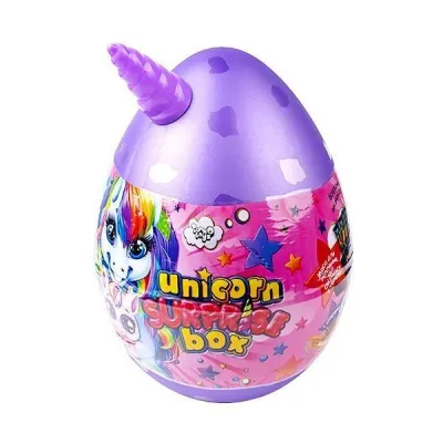 Набор Unicorn surprise box USB-01-01-1 для творчества Danko Тоуѕ 15в1 Большое яйцо единорога