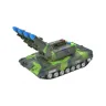 Игрушечный танк ToyCloud инерционный 26см с пусковой установкой для ракет с подсветкой и звуком