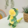 Дракон-повторюшка Star Toys 20см м'яка іграшка музика-танці, зелений
