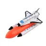 Космічний шатл Star Toys 21см модель 1:400 металевий, світло-звук