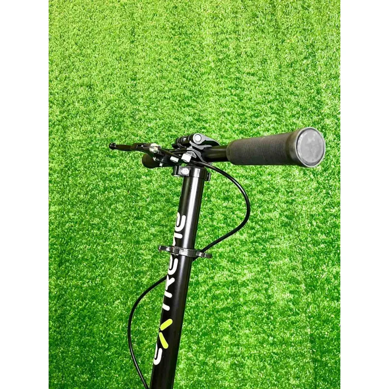 Самокат 2-колесный eXtreme Swift зеленый складной, PU колеса 200мм до 90кг