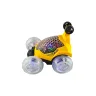 Трюкова машинка на керуванні ToyCloud 16 см поворот на 360, 3D світло корпусу та коліс