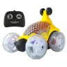 Трюкова машинка на керуванні ToyCloud 16 см поворот на 360, 3D світло корпусу та коліс