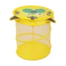 Корзина для игрушек Star Toys Тигр 41x41 см круглая, складная с крышкой на липучке и сумкой